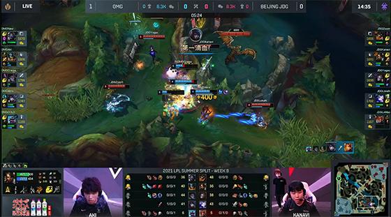 LOL-LPL：Zoom上单塔姆“没有Shy味儿”，OMG稳扎稳打2-0战胜JDG