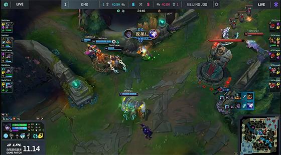 LOL-LPL：Zoom上单塔姆“没有Shy味儿”，OMG稳扎稳打2-0战胜JDG