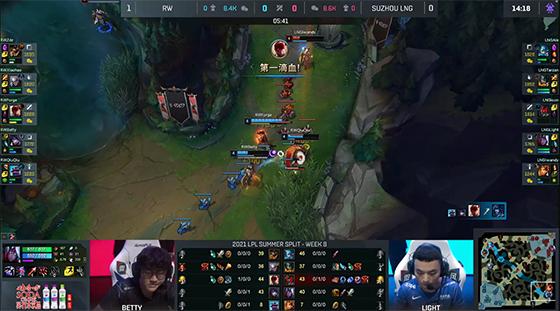 LOL-LPL：Tarzan不死扎克开团无处不在，LNG让一追二RW晋级季后赛