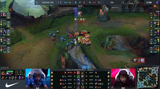 LOL-LPL：Tarzan不死扎克开团无处不在，LNG让一追二RW晋级季后赛