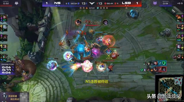 LOL：小花生连续被抢两条龙，沙盒让一追二终结榜首NS五连胜