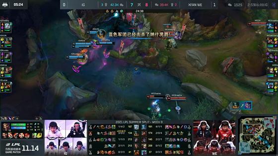LOL-LPL：TheShy佛耶戈走位失误葬送双龙，iG 0-2不敌WE无缘季后赛