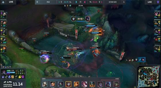 LOL-LPL：RW双C轮流“逆天白给”痛失好局，WE有惊无险2-1击败RW