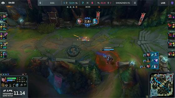 LOL-LPL：Jiejie首发完美节奏带动全局，EDG连下两局2-0横扫V5