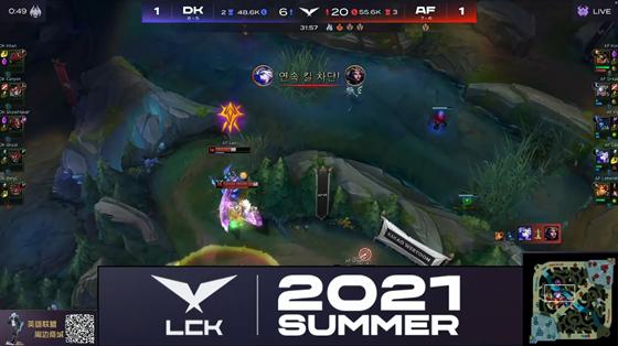 LOL-LCK：Fly两局完美发挥解锁千杀成就，AF让一追二2-1力克DK