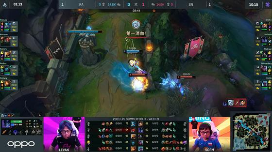 LOL-LPL：Cube格温四水龙一打二反杀梦魇，RA鏖战三局2-1击败SN
