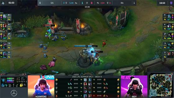 LOL-LPL：Cube格温四水龙一打二反杀梦魇，RA鏖战三局2-1击败SN