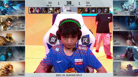 LOL-LPL：Cube格温四水龙一打二反杀梦魇，RA鏖战三局2-1击败SN