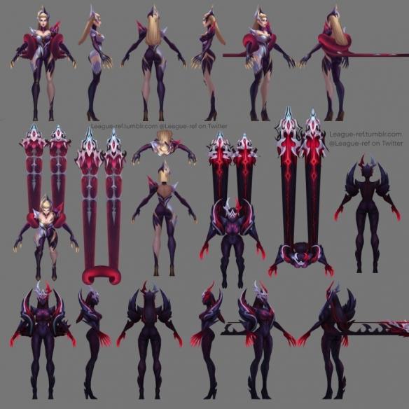 《LOL》“魔女”新皮建模：身材火辣！质量一如既往
