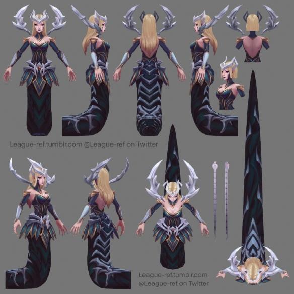 《LOL》“魔女”新皮建模：身材火辣！质量一如既往