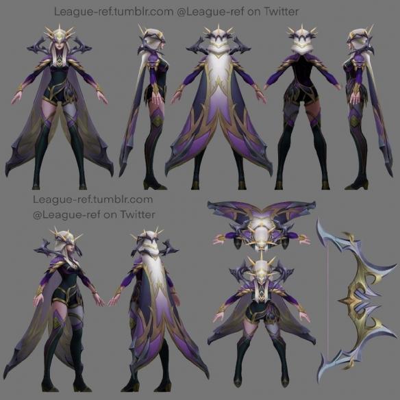 《LOL》“魔女”新皮建模：身材火辣！质量一如既往