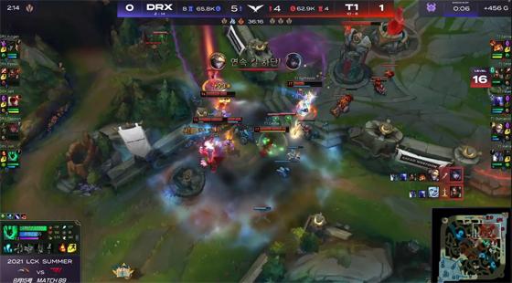 LOL-LCK：Faker瑞兹闪现禁锢逆转局面，T1有惊无险2-0翻盘战胜DRX
