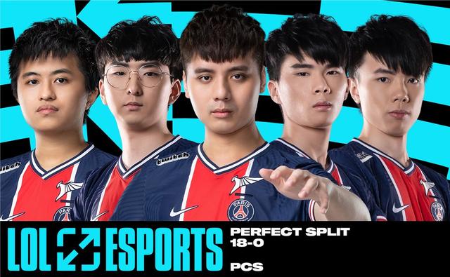 LOL统计至今连胜纪录，FPX代替RNG登顶LPL，PSG整赛季一场不败
