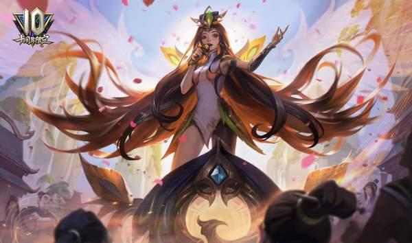 《LOL》新皮肤原画 地下都市、十周年限定神凰行者