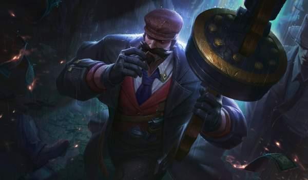《LOL》新皮肤原画 地下都市、十周年限定神凰行者