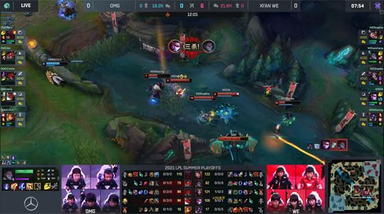 LOL-LPL：Shanks超神不死妖姬叠满“杀人书”，WE强势3-0淘汰OMG