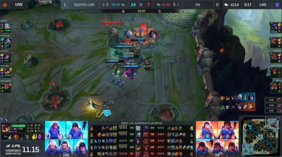 LOL-LPL：Light超神不死薇恩“请神上身”，LNG鏖战五局3-2淘汰SN