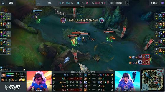 LOL-LPL：Light超神不死薇恩“请神上身”，LNG鏖战五局3-2淘汰SN