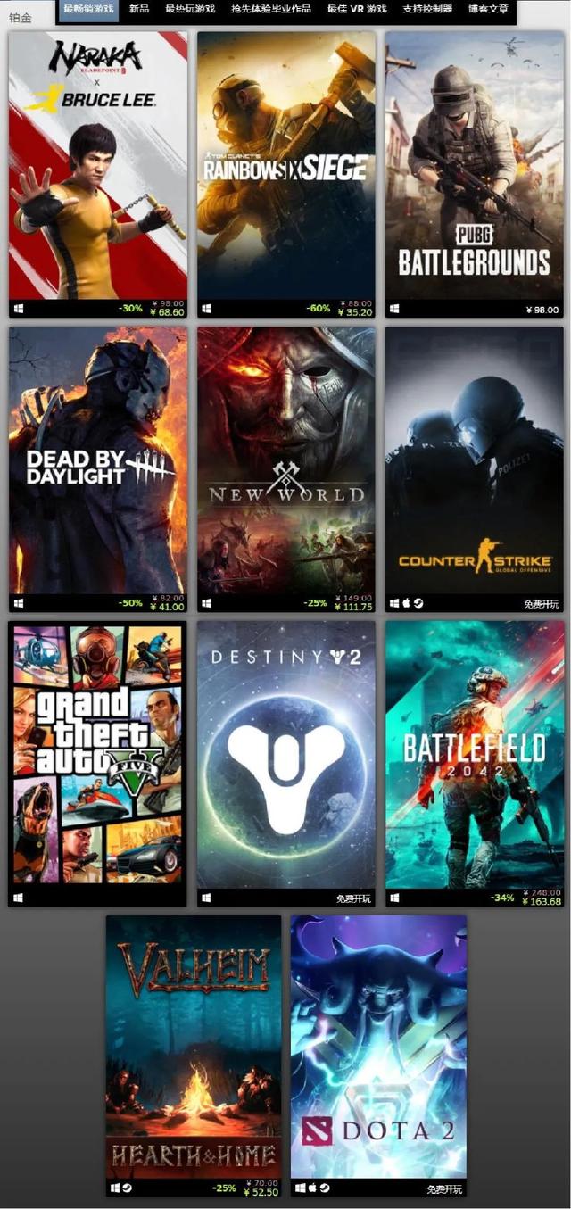 steam年度最佳游戏榜永劫无间鬼谷八荒戴森球计划成大赢家