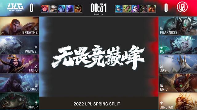 LOL-LPL：Doggo厄斐琉斯“大盛花火”融化蛮王，BLG 2-0战胜LGD